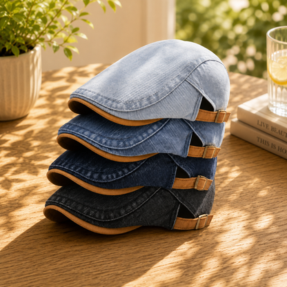 Unisex Denim Cotton Cap