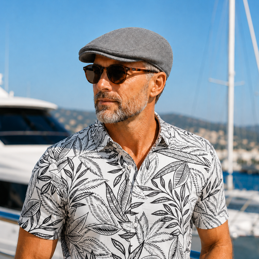 Soft Top Flat Cap