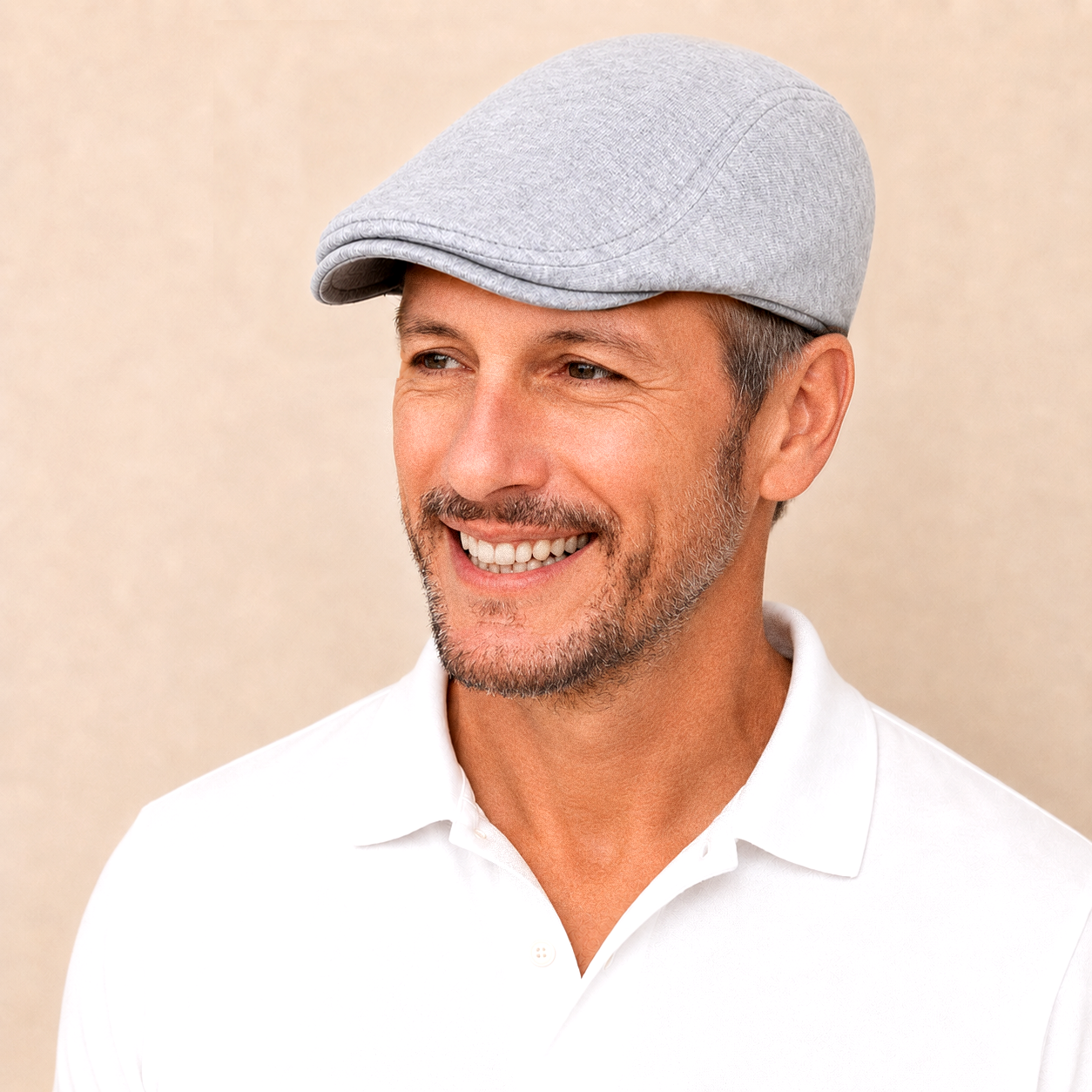 Soft Top Flat Cap